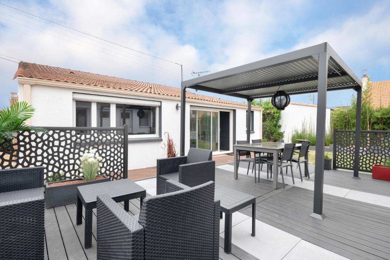 Maison Pour 6. Pornic 700M De La Plage Eksteriør bilde